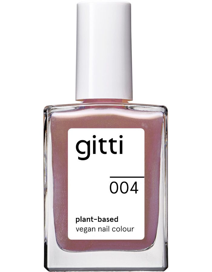 Gitti Plant Based Nail Color 004 Silky Mallow heeft een super zijdezachte mauve tint