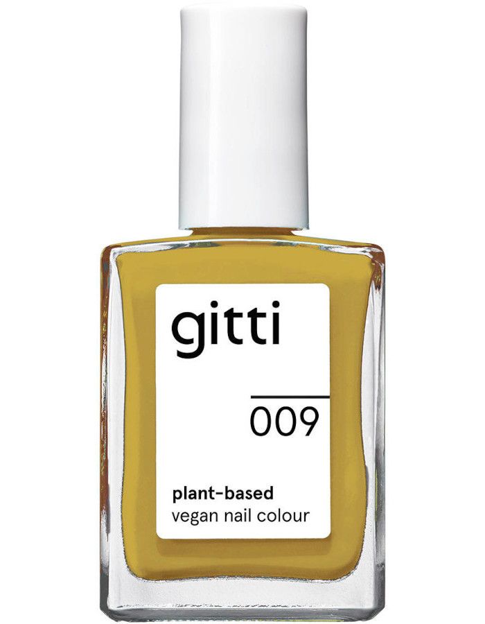 Gitti Plant Based Nail Color 009 Pistachio Crunch heeft een zacht, licht pistachegroene tint met gele ondertonen