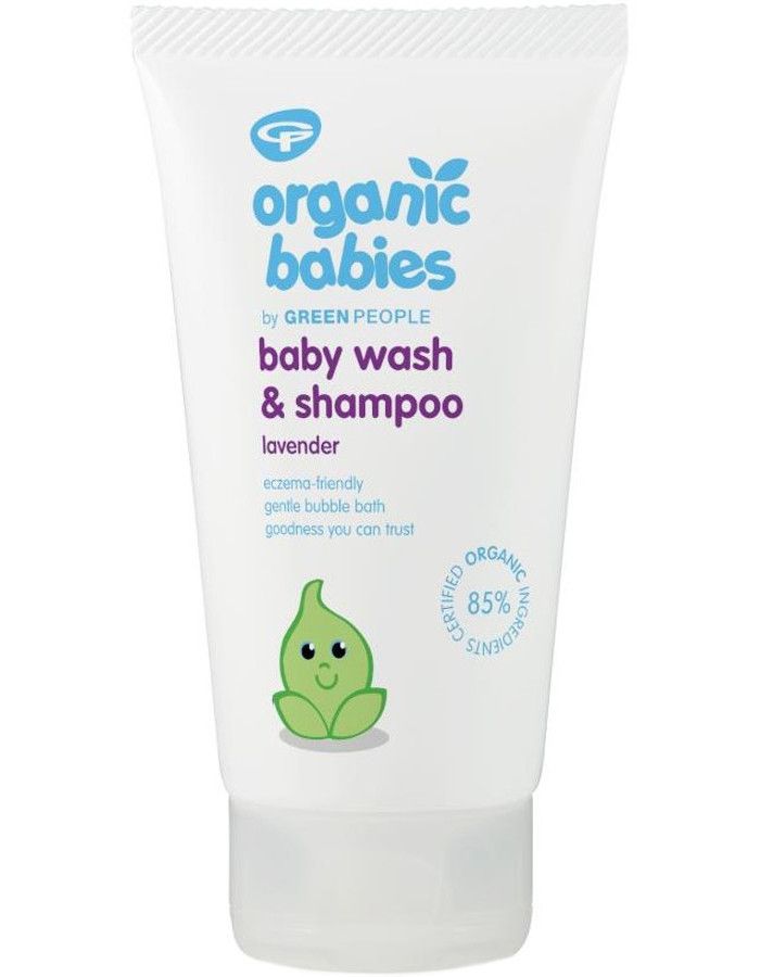 Green People Organic Babies Baby Wash & Shampoo Lavender 150ml 5034511005013 snel, veilig en gemakkelijk online kopen bij Beauty4skin.nl