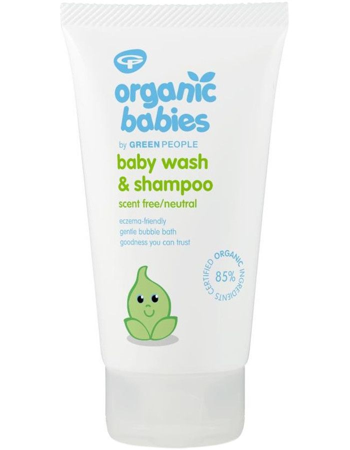 Green People Organic Babies Baby Wash & Shampoo Scent Free 150ml 5034511005280 snel, veilig en gemakkelijk online kopen bij Beauty4skin.nl