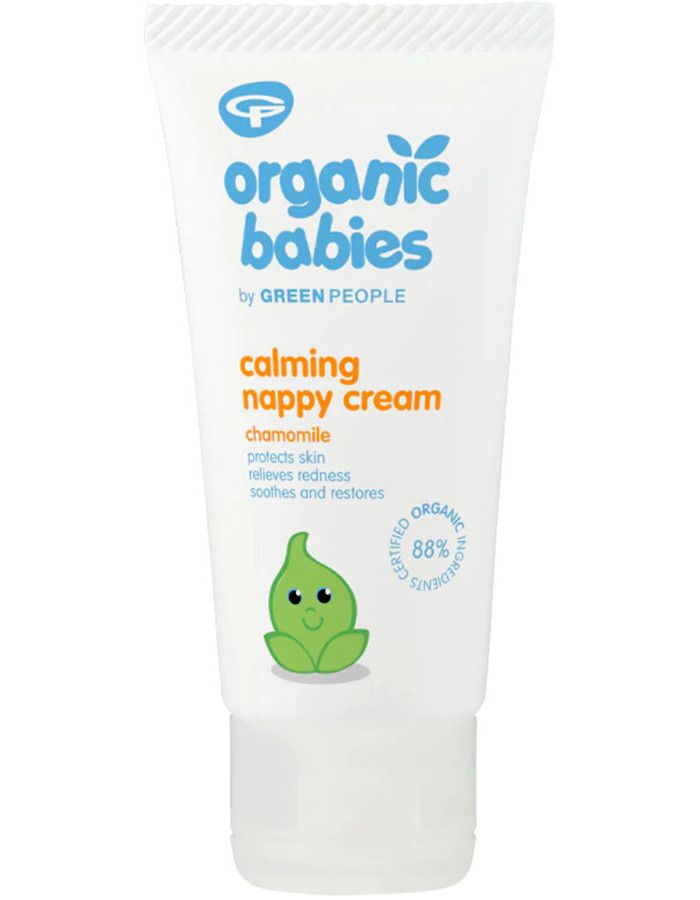 Green People Organic Babies Calming Nappy Cream Chamomile 50ml 5034511002517 snel, veilig en gemakkelijk online kopen bij Beauty4skin.nl