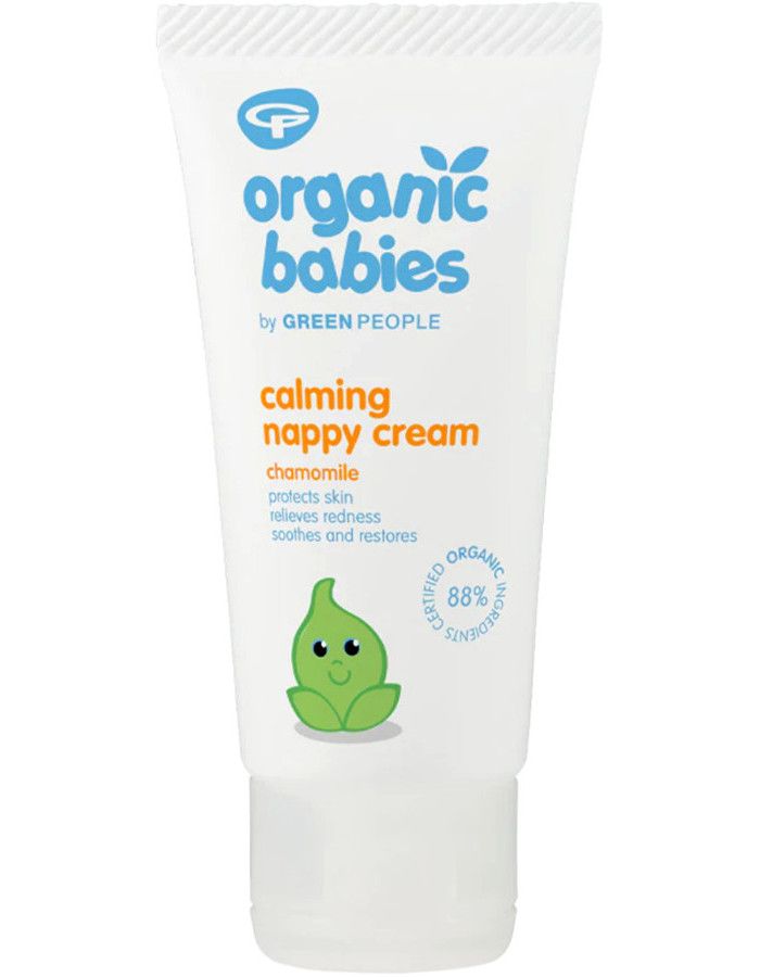 Green People Organic Babies Calming Nappy Cream Chamomille 50ml  5034511002517 snel, veilig en gemakkelijk online kopen bij Beauty4skin.nl