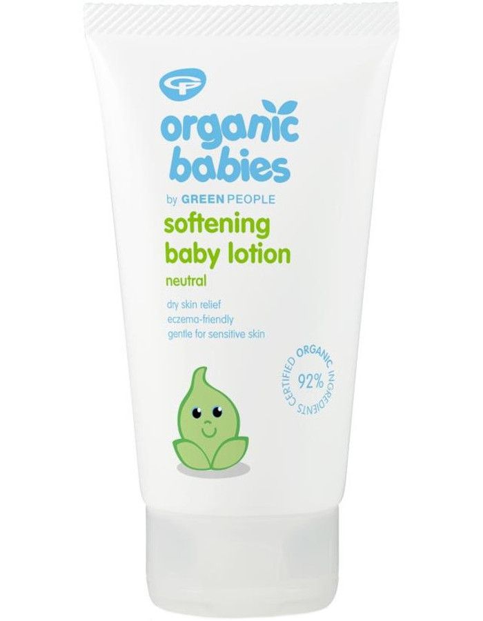 Green People Organic Babies Softening Baby Lotion Scent Free 150ml 5034511005228 snel, veilig en gemakkelijk online kopen bij Beauty4skin.nl