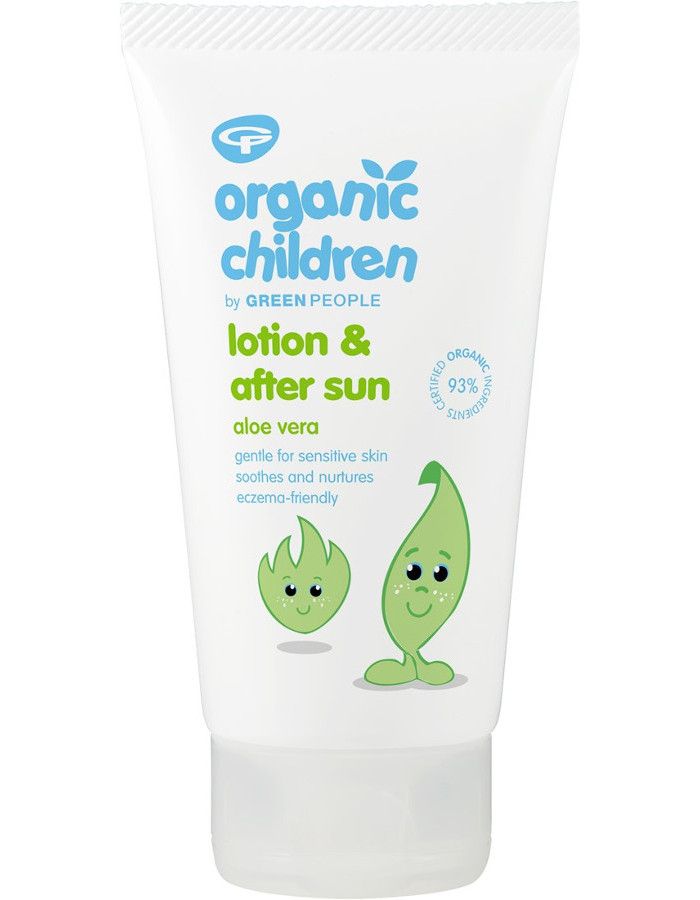Green People Organic Children Lotion & After Sun Aloe Vera 200ml 5034511005044 snel, veilig en gemakkelijk online kopen bij Beauty4skin.nl