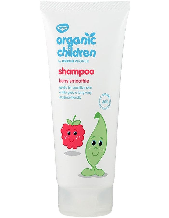 Green People Organic Children Shampoo Berry Smoothy 200ml 5034511002296 snel, veilig en gemakkelijk online kopen bij Beauty4skin.nl