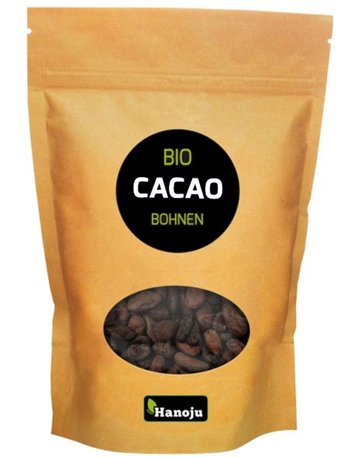 Hanoju Raw Cacao Beans Bio 1000gr