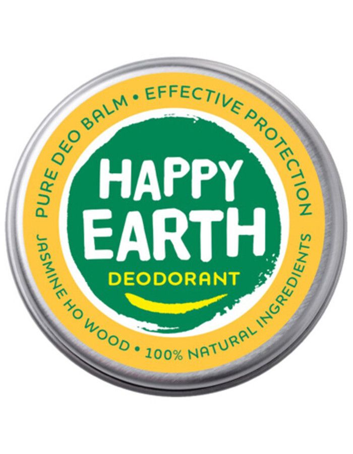 Happy Earth Pure Deodorant Balm Jasmine Ho Wood 45gr 8719324667487 snel, veilig en gemakkelijk online kopen bij Beauty4skin.nl