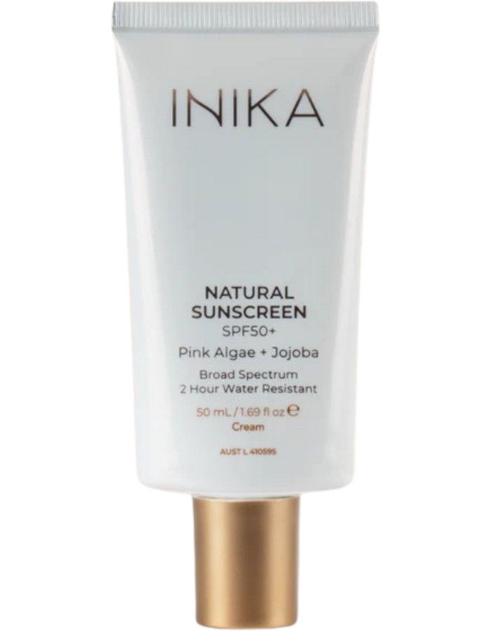 Inika Organic Natural Sunscreen SPF50+ is een dagelijkse zonnebrandcreme die helpt bij het voorkomen van door de zon veroorzaakte schade en vroegtijdige huidveroudering.
