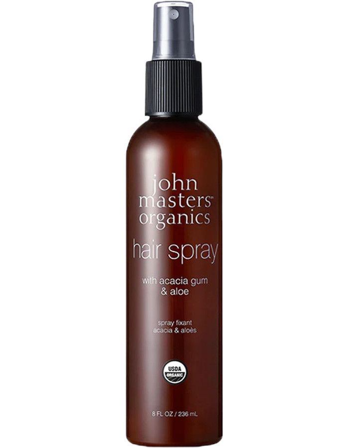 John Masters Organics Hair Spray is een organische haarspray gemaakt met alleen maar natuurlijke ingrediënten en bied een medium hold voor je kapsel.