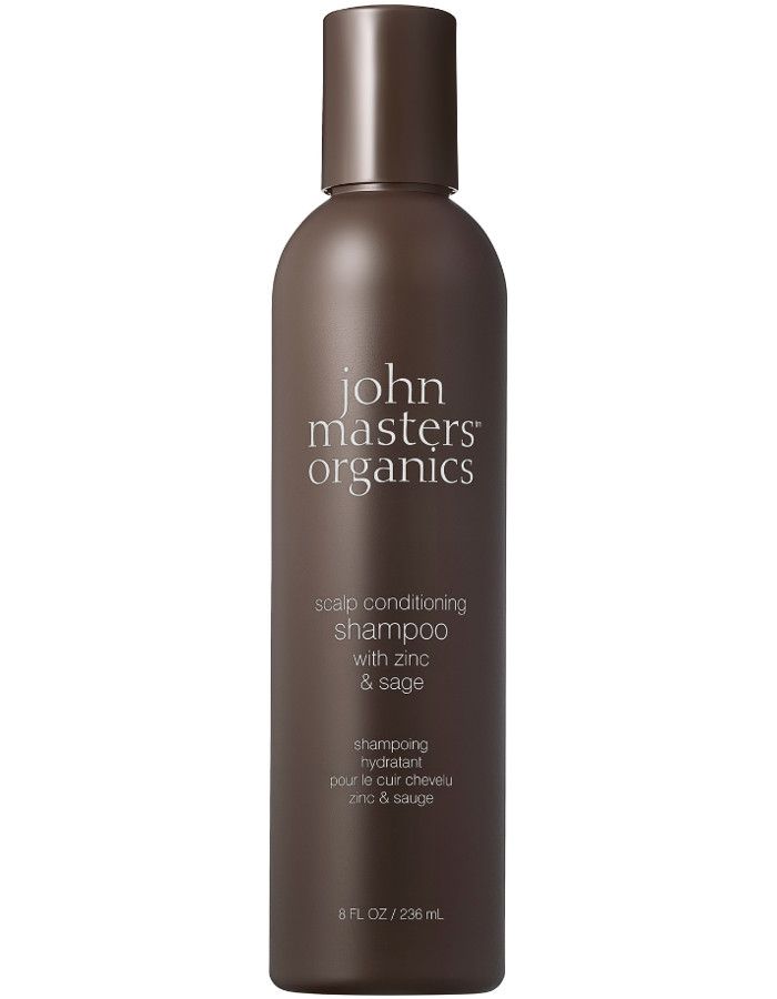 John Masters Organics Scalp Conditioning Shampoo Zinc herstelt de ph waarde van de hoofdhuid, is de eerste verdediging bij roos en schilfers op de hoofdhuid.