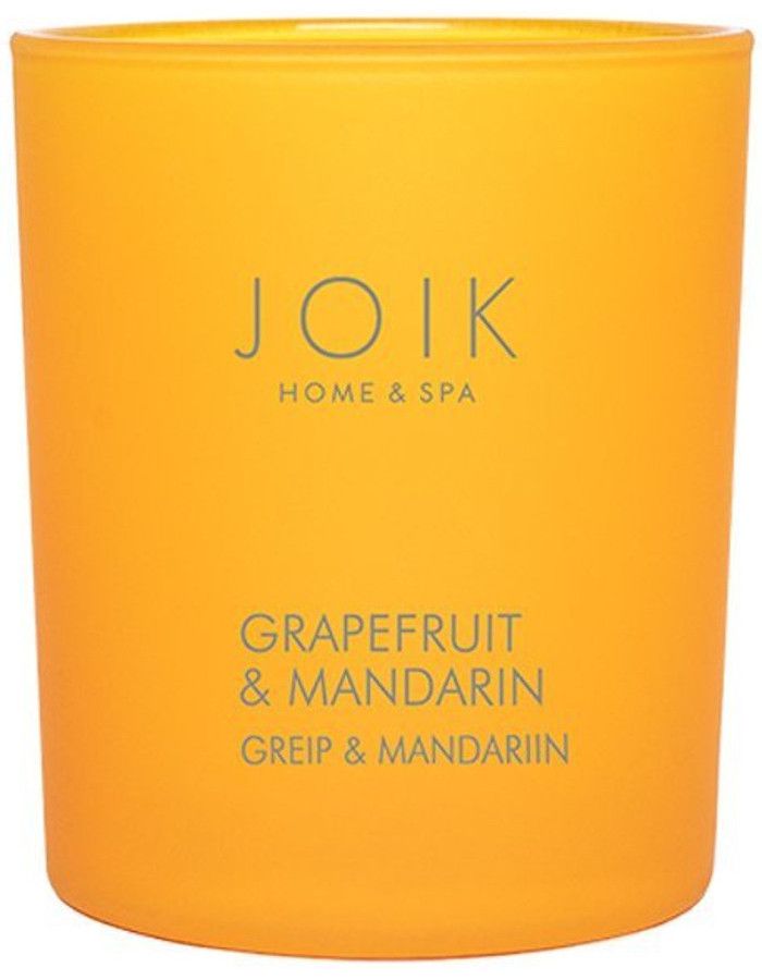 Joik Home & Spa Soja Wax Geurkaars Grapefruit Mandarin 4742578005105 snel, veilig en gemakkelijk online kopen bij Beauty4skin.nl