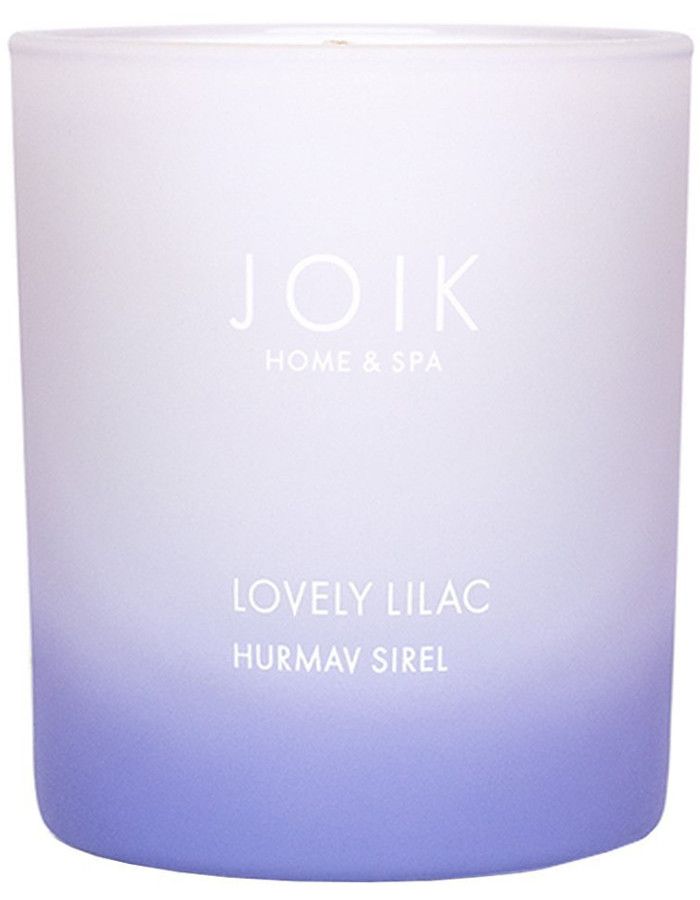 Joik Home & Spa Soja Wax Geurkaars Lovely Lilac 4742578004894 snel, veilig en gemakkelijk online kopen bij Beauty4skin.nl