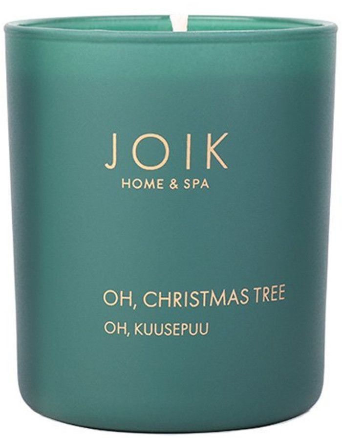Joik Home & Spa Soja Wax Geurkaars Oh Christmas Tree 4742578007307 snel, veilig en gemakkelijk online kopen bij Beauty4skin.nl