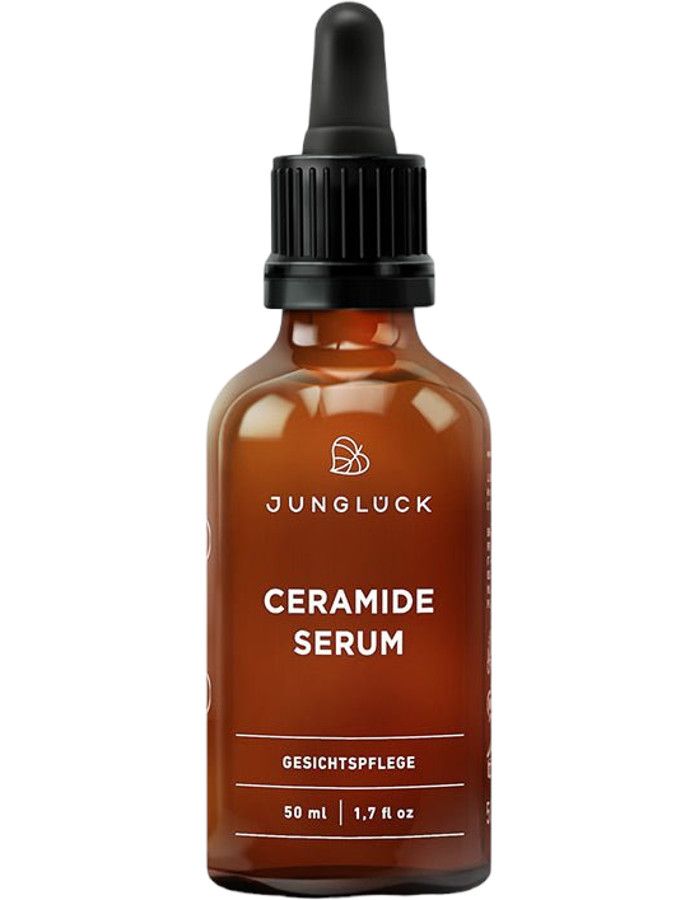 Junglück Ceramide Serum is een crèmeachtig, rijk serum dat is ontworpen om de huidbarrière te versterken en de huid te voeden met lichaamseigen lipiden.