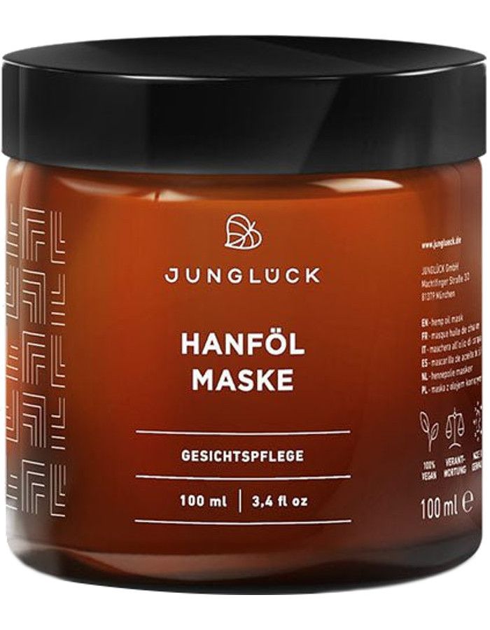 Junglück Hemp Oil Mask 100ml 4251333776568 snel, veilig en gemakkelijk online kopen bij Beauty4skin.nl