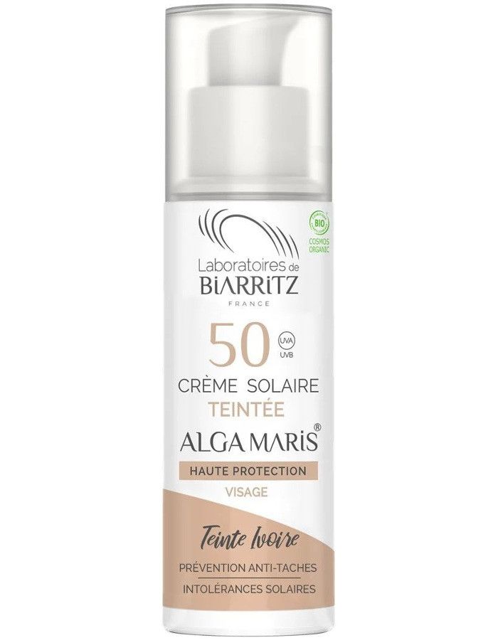 Laboratoires De Biarritz Algamaris Tinted Sun Cream Dore Spf50 50ml 3760211482510 snel, veilig en gemakkelijk online kopen bij Beauty4skin.nl