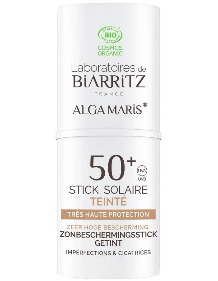 Laboratoires De Biarritz Algamaris Biologische Zonnebrand Stick Gezicht Spf50 25gr 3760211480110 bestel je snel, veilig en goedkoop online bij Beauty4skin.nl