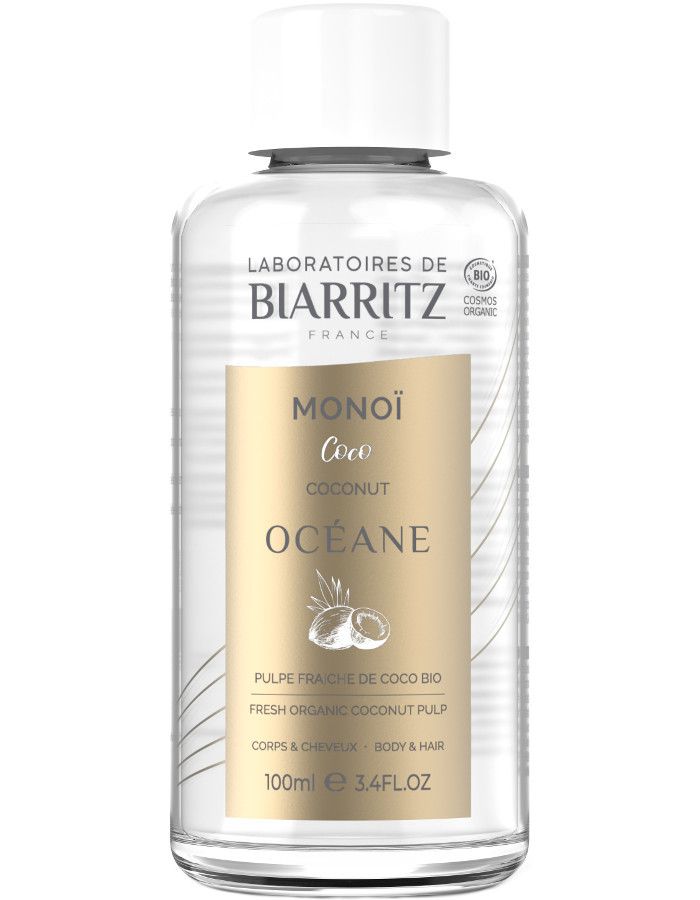 Laboratoires De Biarritz Oceane Monoï Olie Coconut 100ml 3760211480554 snel, veilig en gemakkelijk online kopen bij Beauty4skin.nl