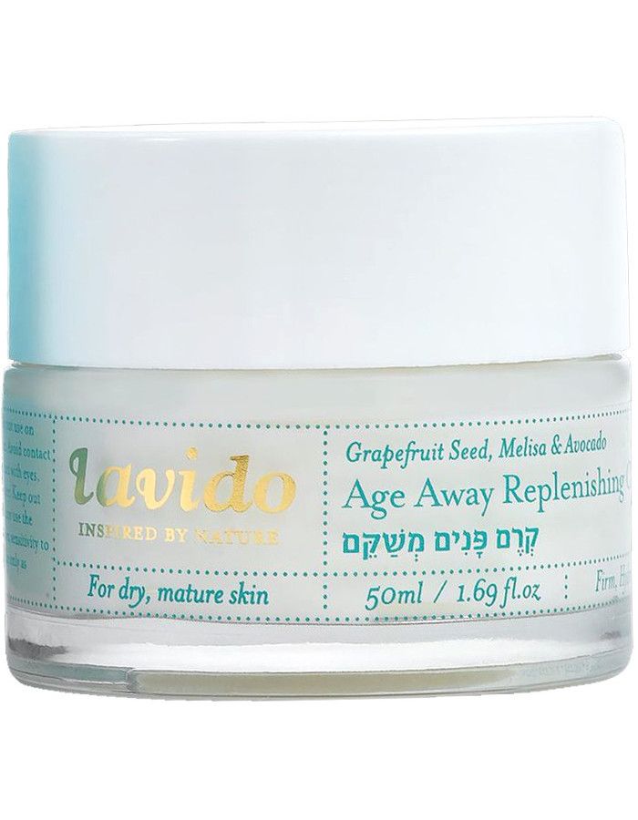Lavido Age Away Replenishing Cream 50ml 7290015459518 snel, veilig en gemakkelijk online kopen bij Beauty4skin.nl