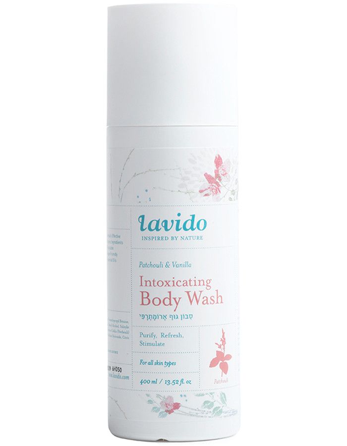 Lavido Intoxicating Body Wash Patchouli Vanilla 400ml 7290015458702 snel, veilig en gemakkelijk online kopen bij Beauty4skin.nl