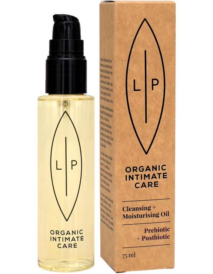 Lip Organic Intimate Care Cleansing & Moisturising Oil Prebiotic Postbiotic 75ml 7350052240095 snel, veilig en gemakkelijk online kopen bij Beauty4skin.nl