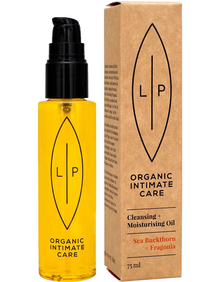 Lip Organic Intimate Care Cleansing & Moisturising Oil Sea Buckthorn Fragonia 75ml 7350052240019 snel, veilig en gemakkelijk online kopen bij Beauty4skin.nl