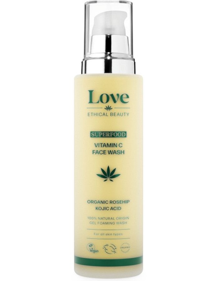 Love Ethical Beauty Superfood Vitamin C Face Wash 100ml 5060909750531