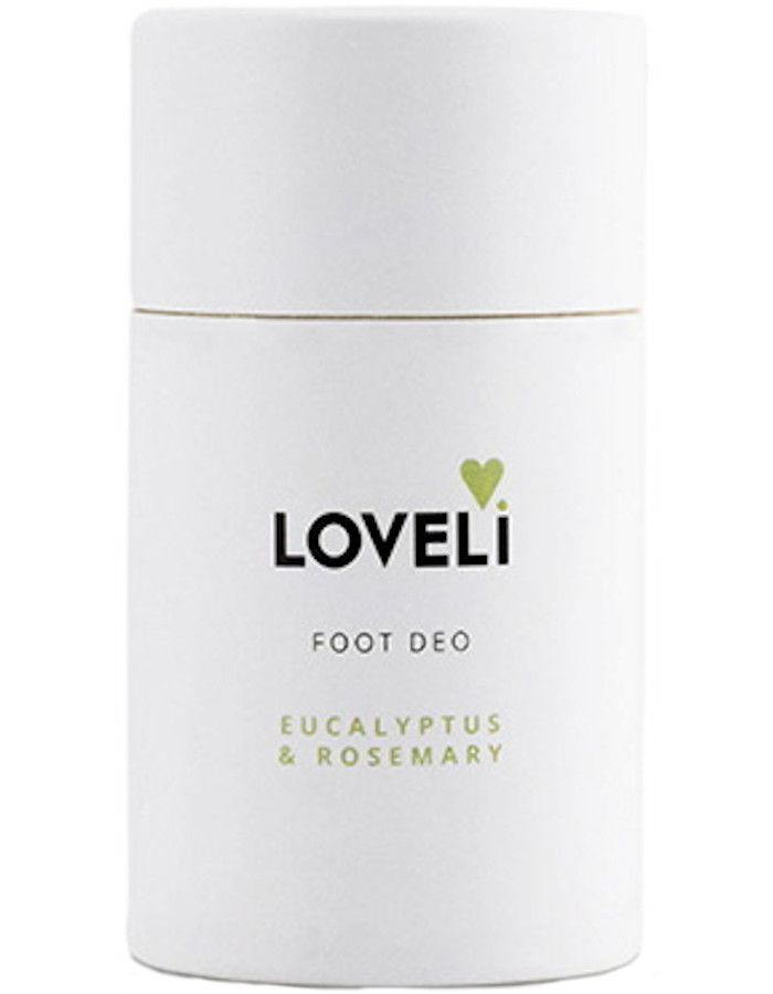 Loveli Aluminiumvrije Foot Deodorant Eucalyptus & Rosemary 60gr 