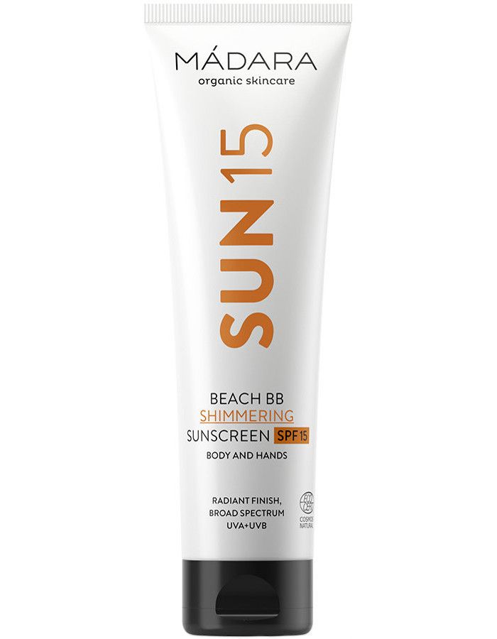 Mádara Beach BB Shimmering Sunscreen Spf15 100ml 4751009820736