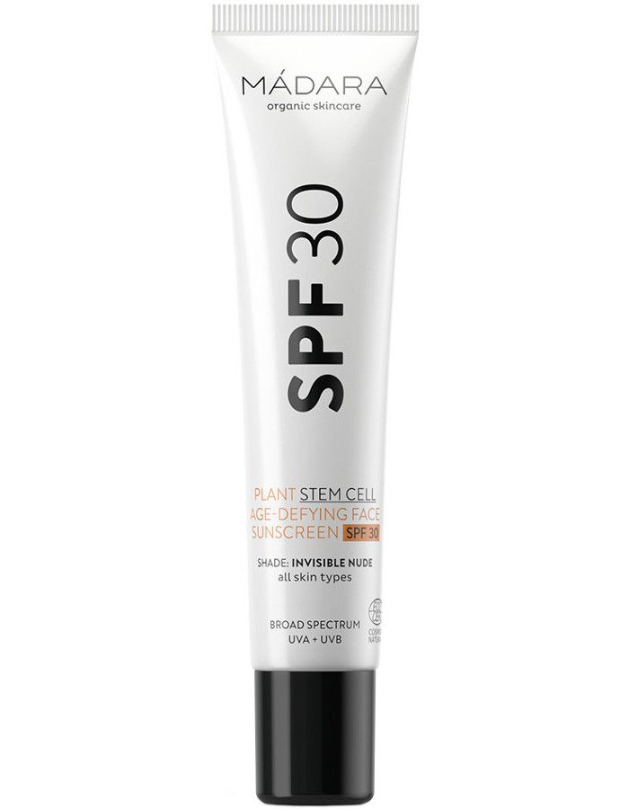 Mádara Plant Stem Cell Age Defying Face Sunscreen Spf30 40ml 4751009828824 bestel je snel, veilig en goedkoop online bij Beauty4skin.nl