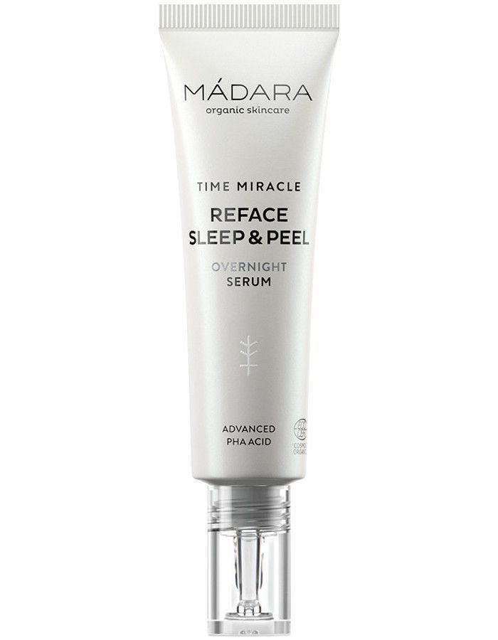 Mádara Time Miracle Reface Sleep & Peel Overnight Serum 30ml 4752223007248 snel, veilig en gemakkelijk online kopen bij Beauty4skin.n