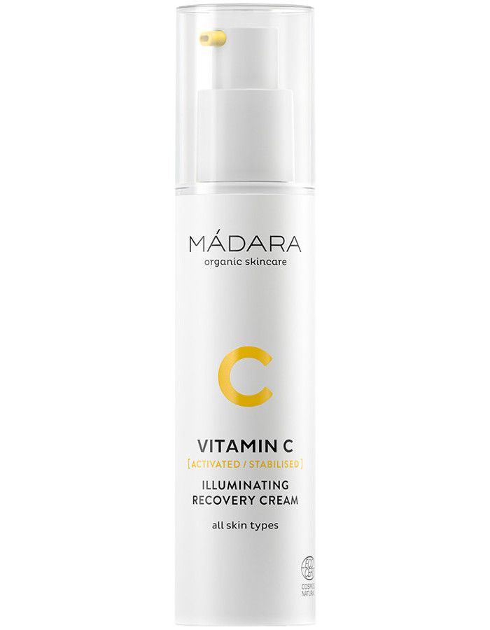 Mádara Vitamin C Illuminating Recovery Cream 50ml 4752223007125 snel, veilig en gemakkelijk online kopen bij Beauty4skin.nl