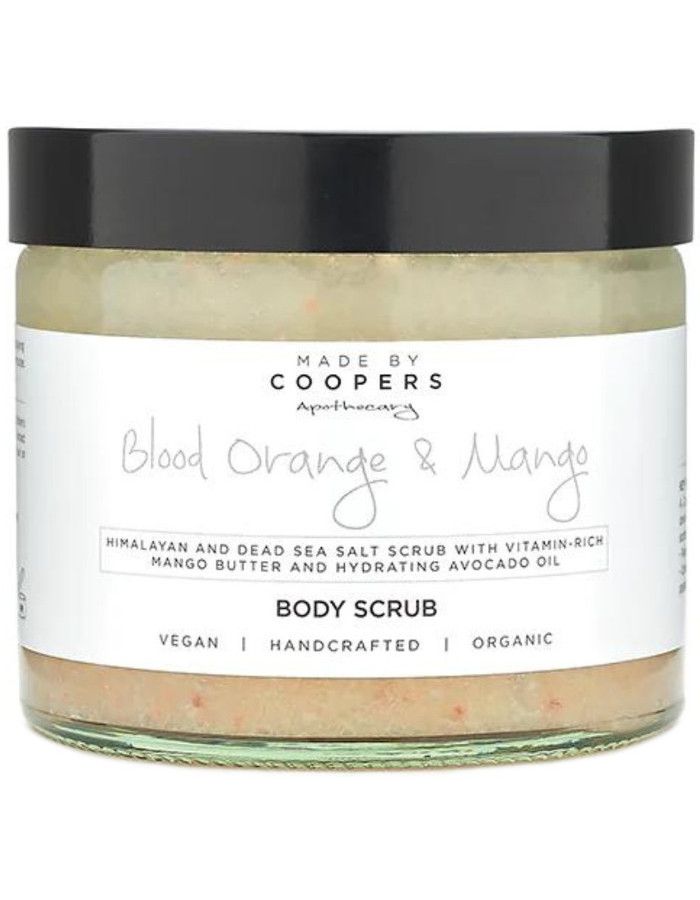 Made by Coopers Body Scrub Blood Orange & Mango 250gr 5060710280203 snel, veilig en gemakkelijk online kopen bij Beauty4skin.nl