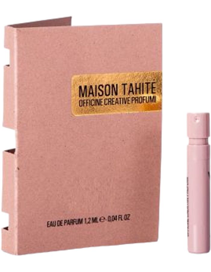 Maison Tahite Arabican Rose Eau de Parfum opent met een levendige mix van frisse, fruitige tonen, essentiële rozenolie, amandel en framboos
