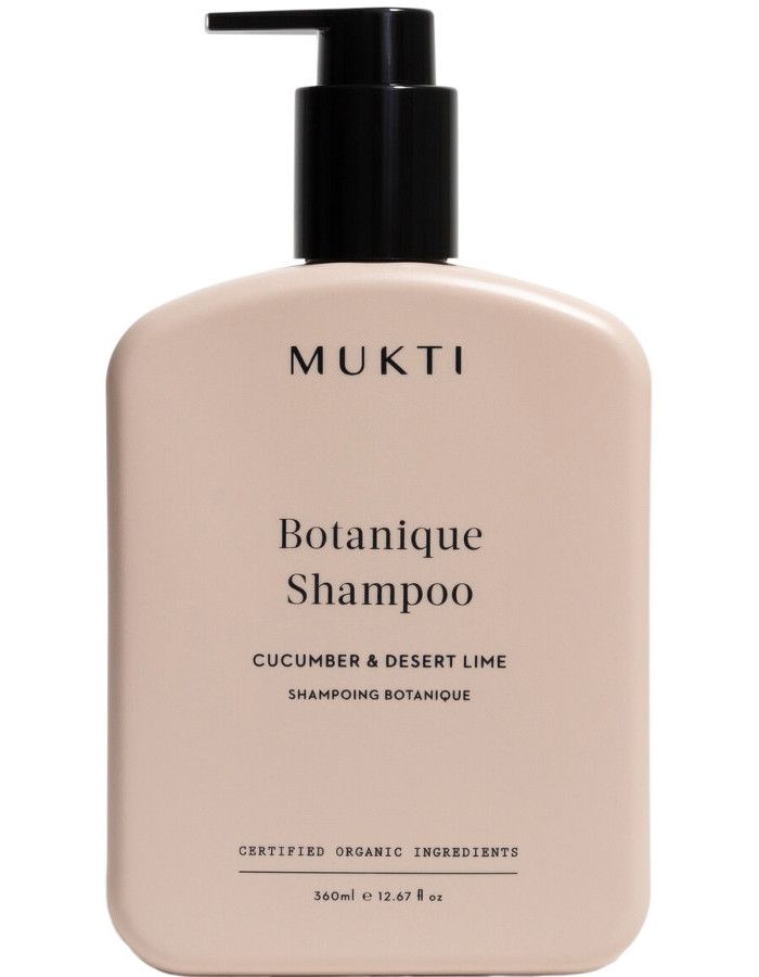 Mukti Organics Botanique Shampoo 360ml 9328424003225 snel, veilig en gemakkelijk online kopen bij Beauty4skin.nl