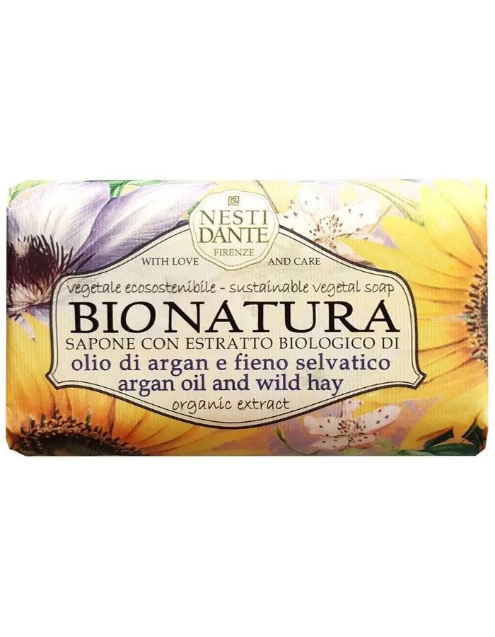 Nesti Dante Natural Soap Bionatura Argan Oil & Wild Hay 250gr 837524002544