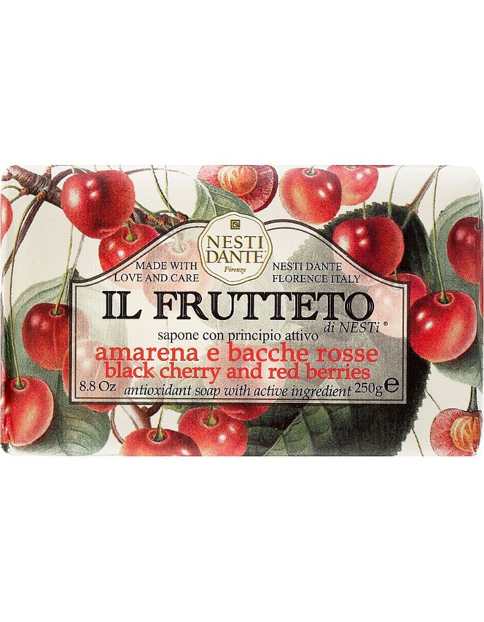 
Nesti Dante Natural Soap Il Frutteto Black Cherry & Red Berries 250gr 837524002438