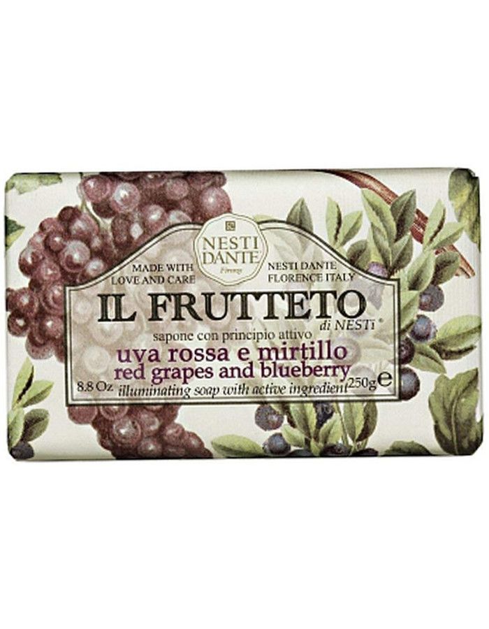 Nesti Dante Natural Soap Il Frutteto Red Grapes & Blueberry 250gr 837524000045