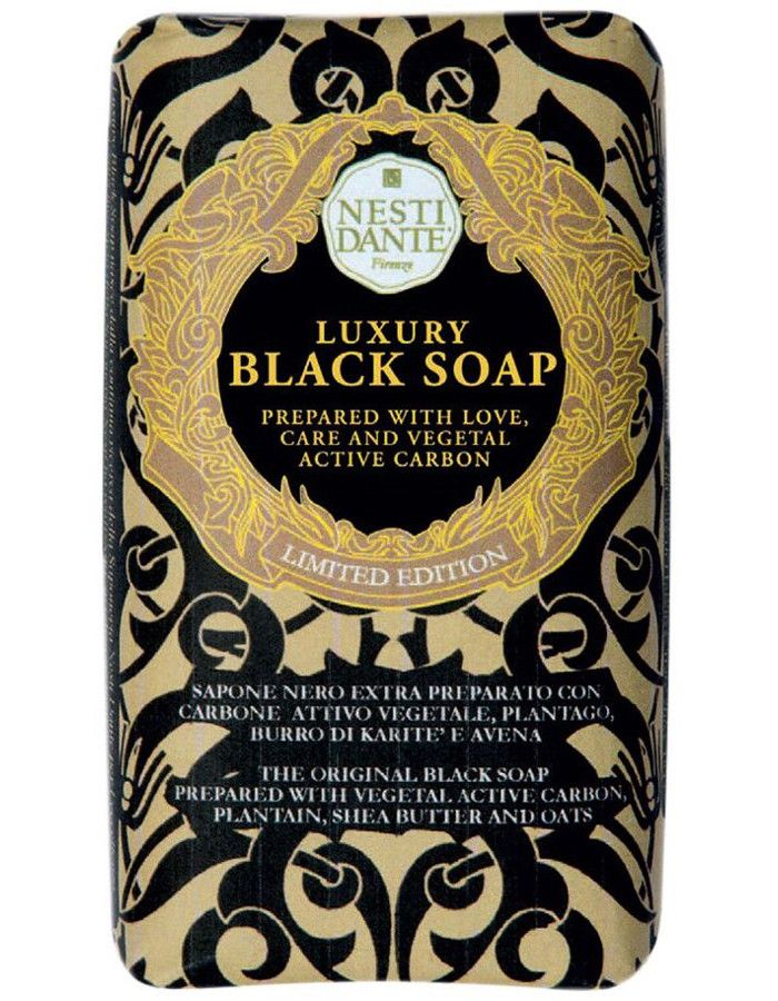 Nesti Dante Natural Soap Luxury Black Soap 250gr 837524002667