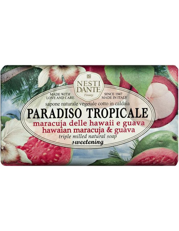 Nesti Dante Natural Soap Paradiso Tropicale Hawaian Maracuja & Guave 250gr 837524002414