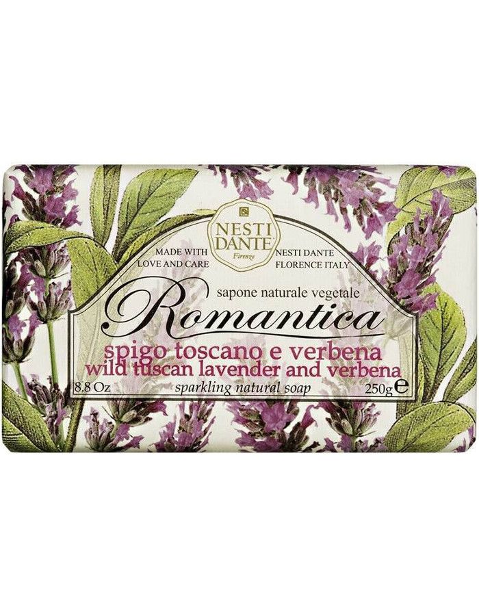 Nesti Dante Natural Soap Romantica Lavender & Verbena 250gr 837524001707