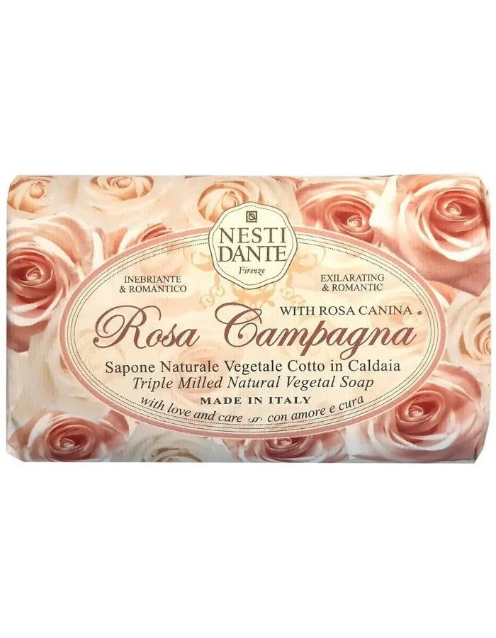 Nesti Dante Natural Soap Rosa Campagne 150gr 837524002216