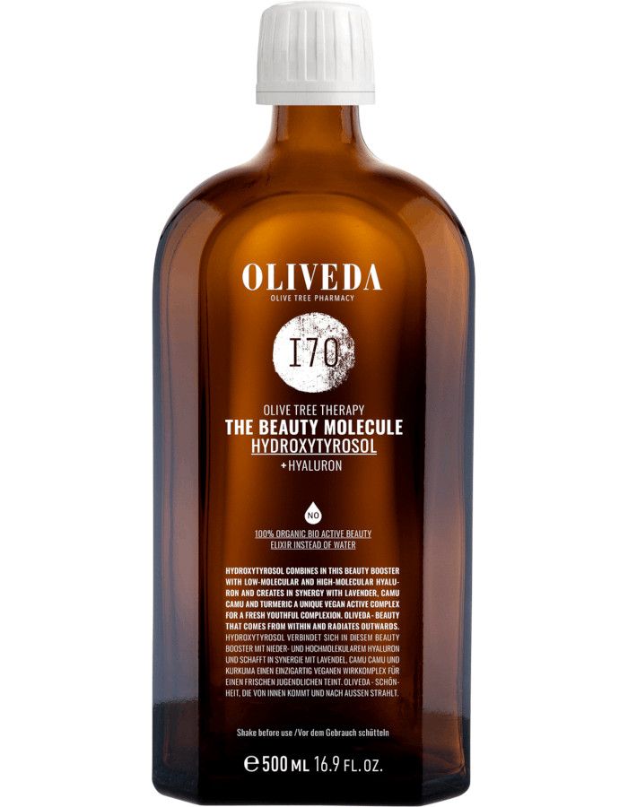 Oliveda I70 The Beauty Molecule is een innovatief voedingssupplement dat de huid beschermt tegen oxidatieve stress en een jeugdiger uiterlijk bevordert.