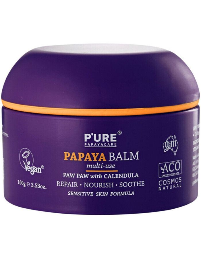 Pure Papayacare Papaya Balm Multi-Use 100gr 9322316008589