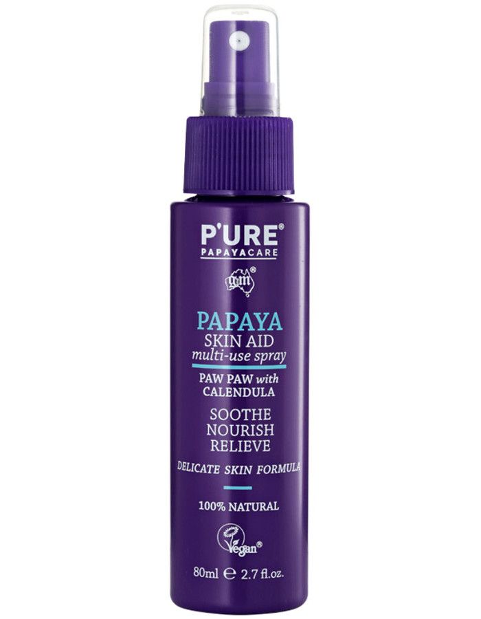 Pure Papayacare Papaya Skin Aid Multi-Use Spray 80ml 9322316008459