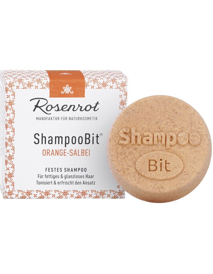 Rosenrot Shampoo Bit Orange Salie 60gr 4260418980103 snel, veilig en gemakkelijk online kopen bij Beauty4skin.nl