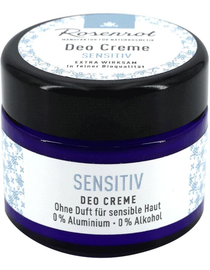 Rosenrot Solid Deo Cream Sensitive 50gr 4260418984330 snel, veilig en gemakkelijk online kopen bij Beauty4skin.nl