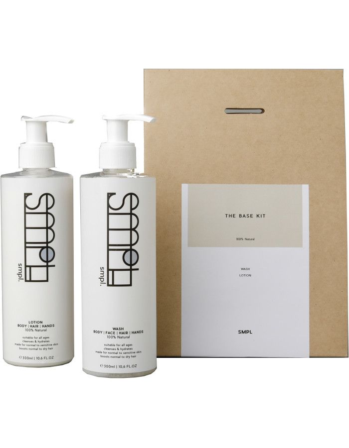 SMPL Skincare The Base Kit 2-Delig 8719327025062 snel, veilig en gemakkelijk online kopen bij Beauty4skin.nl