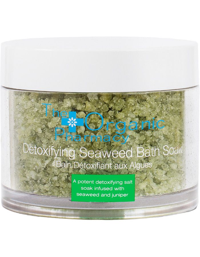 The Organic Pharmacy Detoxifying Seaweed Bath Soak helpt het lichaam te reinigen en te ontgiften