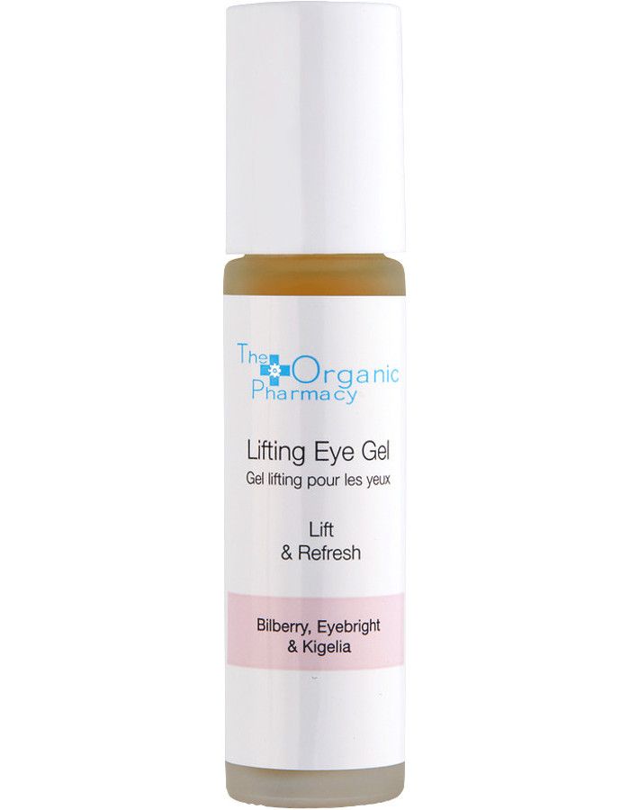 The Organic Pharmacy Lifting Eye Gel Roller is speciaal ontworpen om de delicate huid rond de ogen te verzorgen.